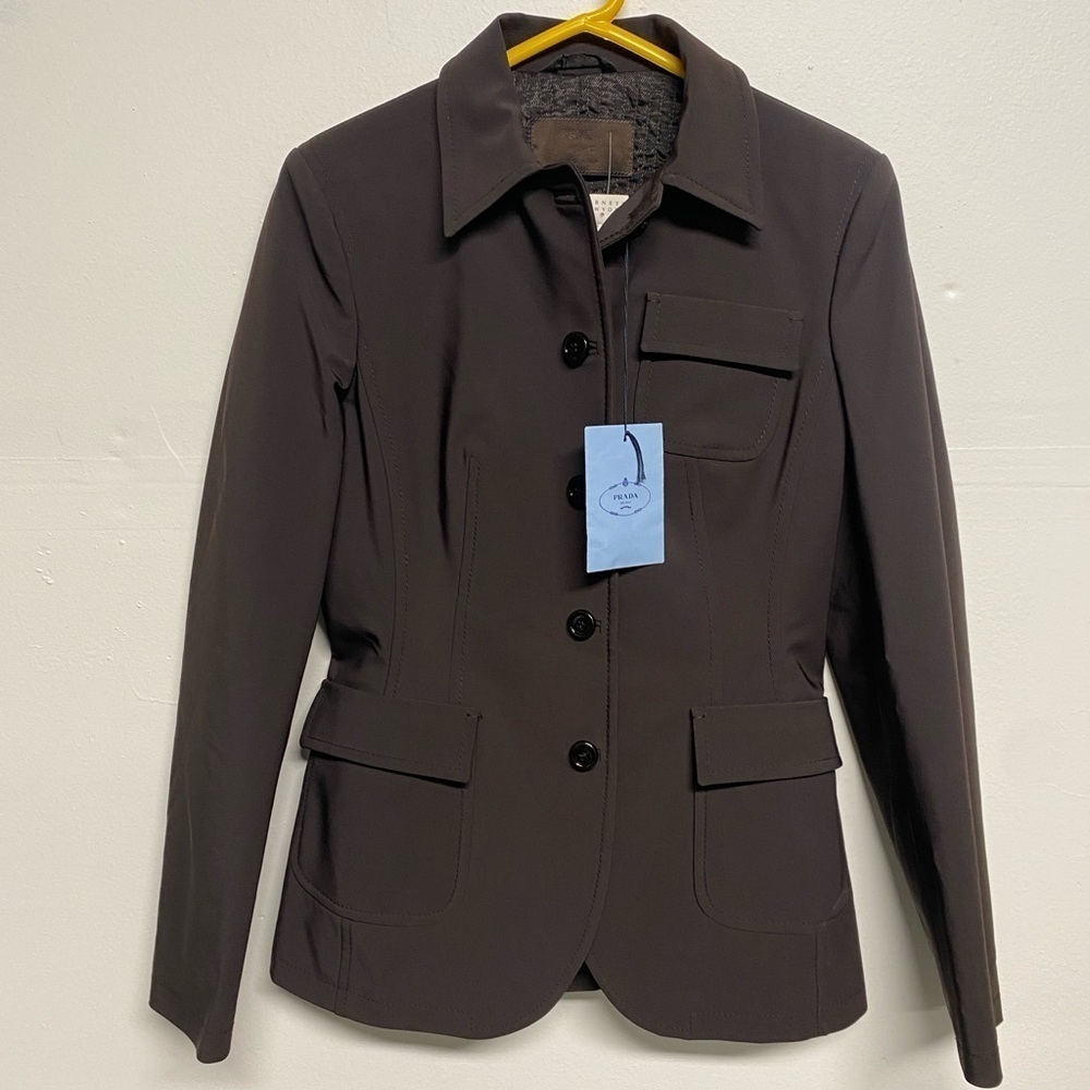 Prada Dark Brown Women's Blazer